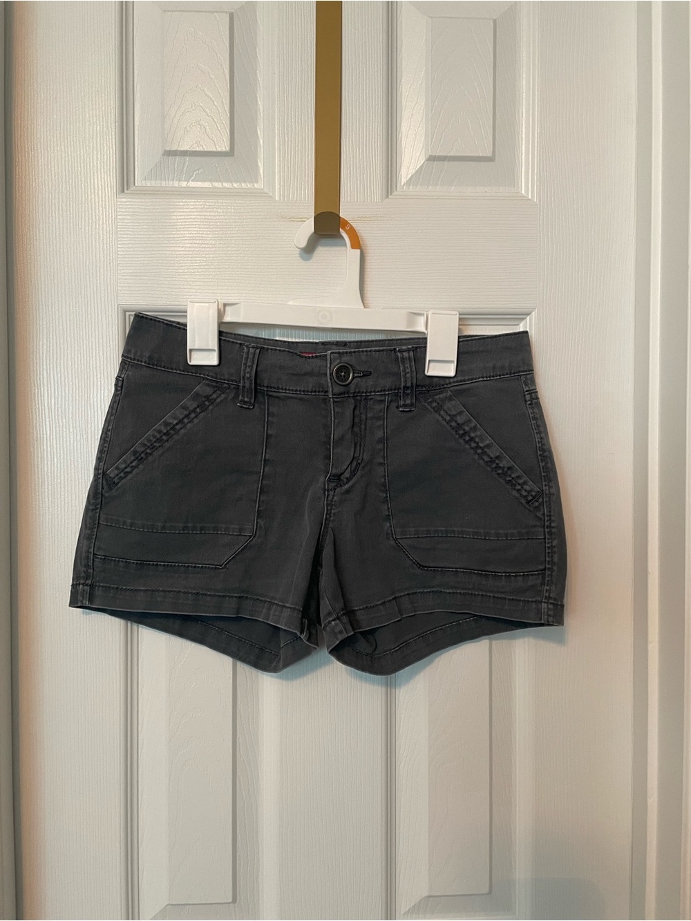 Unionbay Dark Gray Women’s Casual Utility Shorts